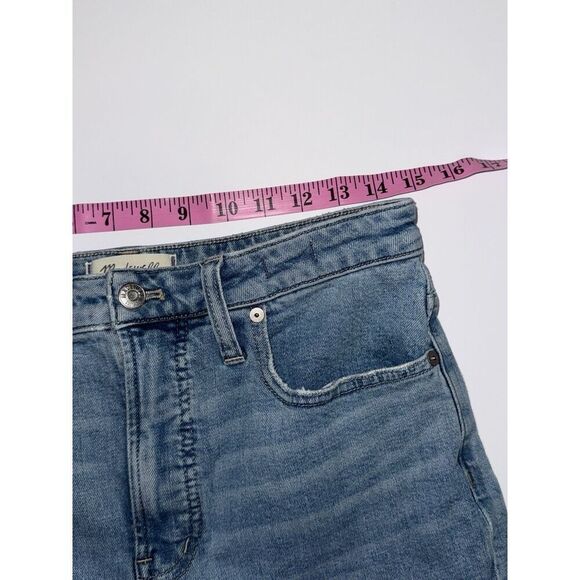Madewell Curvy Perfect Vintage Jeans 28 Tall 90s Mom Jean Stretch Blue Denim - Picture 10 of 16